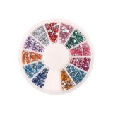 Strasuri decorative rotunde - diverse culori, INGINAILS
