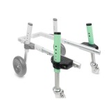 Walkinpets- Cărucior S &ndash; roată &icirc;n față Roz