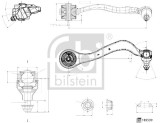 FEBI BILSTEIN 185539 Brat, suspensie roata
