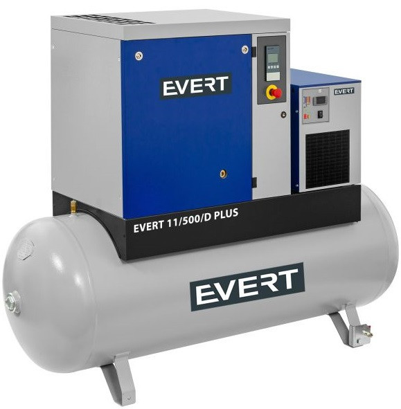 Compresor Aer Evert 500L, 400V, 11.0kW EVERT11/500D/13