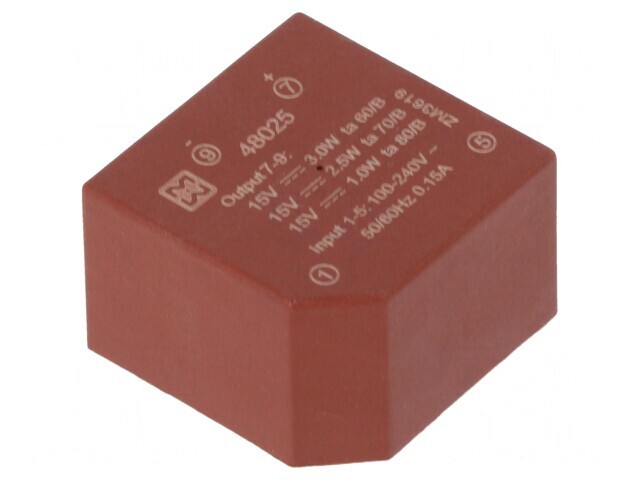Convertor AC/DC 3W 15VDC