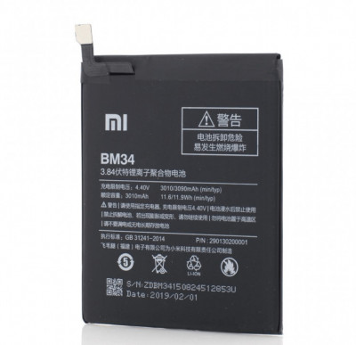 Acumulator Xiaomi, BM34, OEM, LXT foto