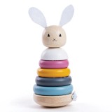 Piramida din lemn - Iepuras, BigJigs Toys