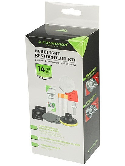 Kit Reparatie / Restaurare / Polish Faruri Carmotion 63676