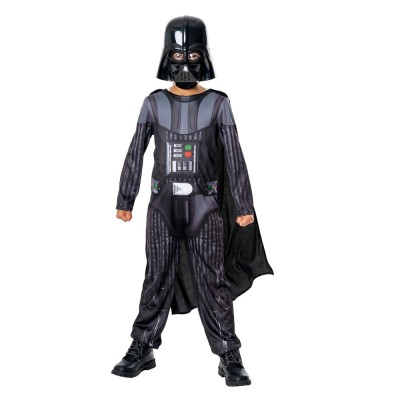 Costum Darth Vader Star Wars cu pelerina pentru copii 3-4 ani 98-104 cm foto