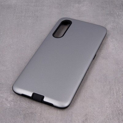 Husa Defender Smooth Samsung Galaxy A21s Silver foto