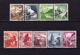 Cumpara ieftin ✅ (S40) Germania Reich 1938 &quot;Ajutorul de Iarna - Peisaje si flori &quot; serie completa Michel 675/683 cota 25 &euro; , stampilata, Stampilat