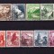 ✅ (S40) Germania Reich 1938 &quot;Ajutorul de Iarna - Peisaje si flori &quot; serie completa Michel 675/683 cota 25 &euro; , stampilata