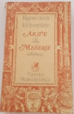 ROMULUS VULPESCU - ARTE &amp; MESERIE - VERSURI