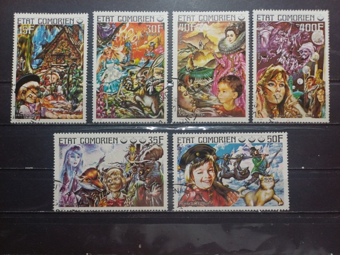 COMORE 1977-POVESTI-SERIE CTO