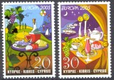 CIPRU 2005 EUROPA CEPT, Nestampilat