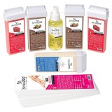Cumpara ieftin Kit Epilare Ceara Consumabile SensoPRO Milano, Caffe Latte