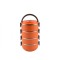 Recipiente pentru transport mancare, plastic, set 4 buc, portocaliu, 4x500 ml, Perfect Home