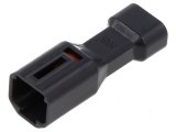 Conector cablu-cablu DF62W 2 pini mufă tată crimpat
