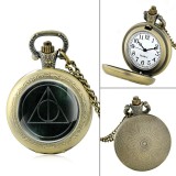 Cumpara ieftin Ceas De Buzunar - HARRY POTTER - Talismanele Mortii - Bronz