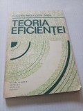 Teorie eficientei - Eugeniu Niculescu Mizil