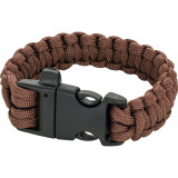 Bratara Tactica Paracord Fastex Khaki Element Airsoft