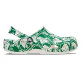 Saboti Crocs Classic Duke Print Clog Verde - Ivy Green