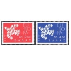Grecia 1961 - Europa, serie neuzata