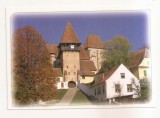 RF121 - Carte Postala - Biserica fortificata din Bazna, necirculata