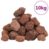 Cumpara ieftin Roci vulcanice, 10 kg, rosu, 3-5 cm