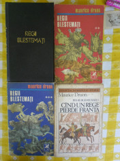 Regii blestemati 4 volume-Maurice Druon-Ed.Cartea Romaneasca foto