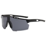 Ochelari dreptunghiulari unisex sport Asteroid GSM 9963, negru