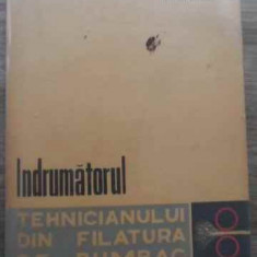 Indrumatorul Tehnicianului Din Filatura De Bumbac - N. Vladut N. Florescu P. Popescu ,524130