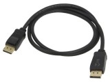 Cablu DisplayPort 1.4 Goobay 61696, mufă PVC ambele părți