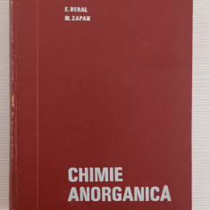 E. BERAL ȘI M. ZAPAN - CHIMIE ANORGANICĂ