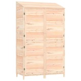 Cumpara ieftin Sopron de gradina, 102x52x174,5 cm, lemn masiv de brad
