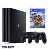 Consola Sony Playstation 4 Pro Ps4 1tb + Doua Controllere + Just Cause 3 PlayStation 4, Second-Hand