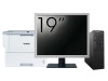 Pachet Calculator Second Hand Lenovo S510 SFF, Intel Core i3-6100T 3.20GHz, 8GB DDR4, 128GB SSD + Monitor 19&amp;quot; &amp; Imprimanta Brother HL-L6300DW New