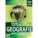 Teste de geografie pentru gimnaziu. Clasa a 7-a - Dorina Cheval