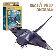 Cubic Fun - National Geographic Animale Salbatice Puzzle 3D Diavol de mare 53 foto