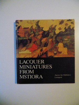 LACQUER MINIATURES FROM MSTIORA , 1980 foto