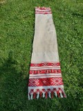 **Stergar vechi taranesc, mare, tesut in casa, tindeu, 240x 46cm