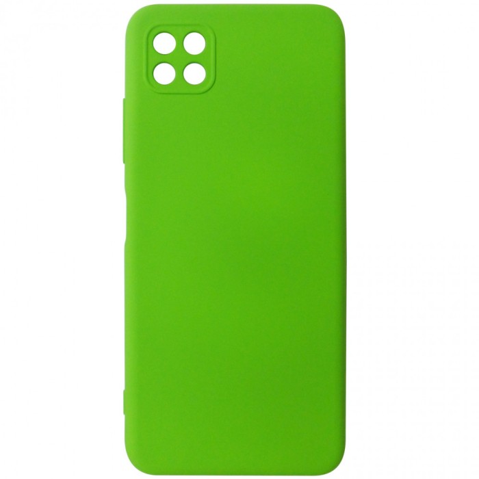Husa silicon TPU Matte verde neon pentru Samsung Galaxy A22 5G