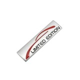 Ornament metalic &quot;LIMITED EDITION&quot; Cromat 9cmx2,4cm Cod: ART-LE1S Automotive TrustedCars, Oem