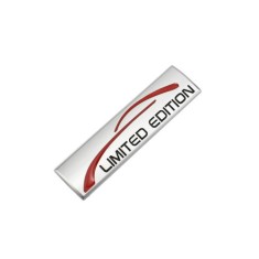 Ornament metalic &quot;LIMITED EDITION&quot; Cromat 9cmx2,4cm Cod: ART-LE1S Automotive TrustedCars