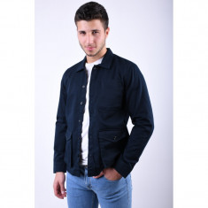 Geaca Jack&amp;amp;Jones Caleb Overshirt Sky Captain foto