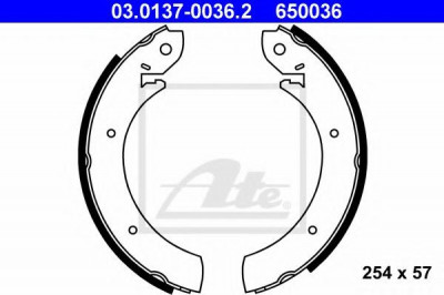 Set saboti frana RENAULT MASTER I caroserie (T) (1980 - 1998) ATE 03.0137-0036.2 foto