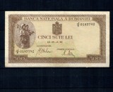 Romania 1941, 2 aprilie - 500 lei, aproape necirculata