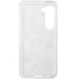 Husa tip capac spate plastic multicolor (trandafiri) si silicon transparent pentru Samsung Galaxy S23 5G