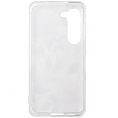 Husa tip capac spate plastic multicolor (trandafiri) si silicon transparent pentru Samsung Galaxy S23 5G foto