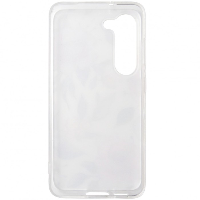 Husa tip capac spate plastic multicolor (trandafiri) si silicon transparent pentru Samsung Galaxy S23 5G