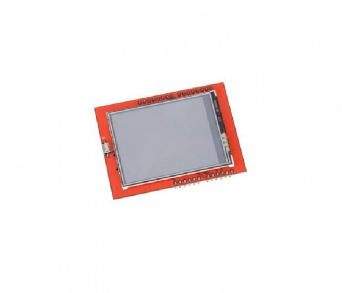 Afisaj Arduino Lcd Rosu de 2.4 cu ecran tactil OKY4031