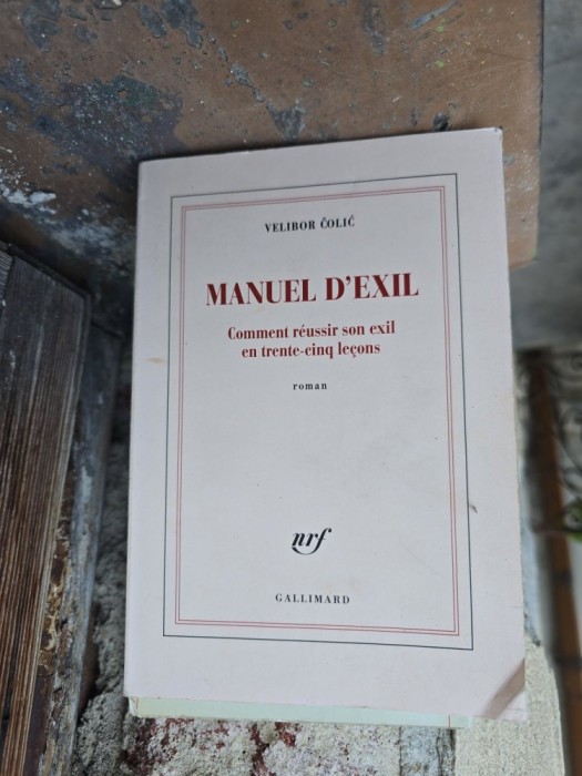 MANUEL D&rsquo;EXIL - Velibor Čolić