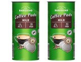Set 2 pachete, cafea paduri, Barissimo Mild Pads, Intensitate 4
