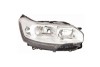 Far CITROEN C5 (RD/TD), 10.2010-2019, partea dreapta, DEPO, cu LED daytime running light; H1+H7+H7; electrical; cu motor; halogen; cu lumini pentru c